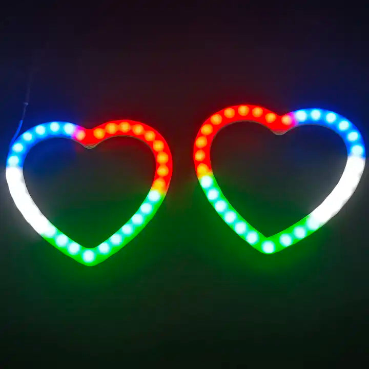 Ojo de Ángel forma de corazón RGB