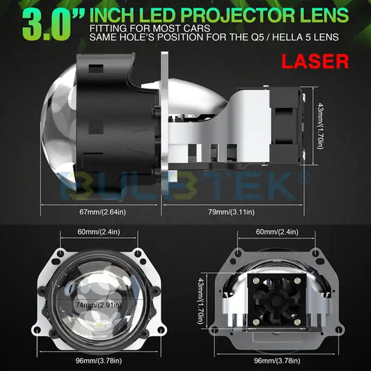 Lupa Laser 3"