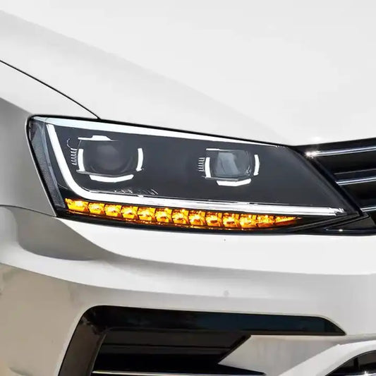 Faros VW Jetta 2011-2019 MK6 - DRL Tipo GTI