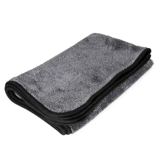 Microfibra gruesa y absorbente. Grande gris